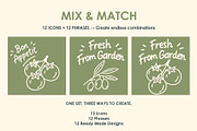 Mediterranean Food Doodle Set, a Food Illustration by OREHOVKA (Thumbnail 5 of 5)