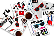 12 fashion illustrations cosmetics, an Object Illustration by Vitaliy Grin (Thumbnail 2 of 3)