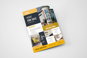 Home For Sale Flyer Design Template