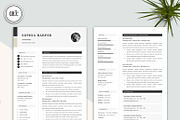 Resume CV Template for Word, a Resume Template by GResume (Thumbnail 3 of 7)