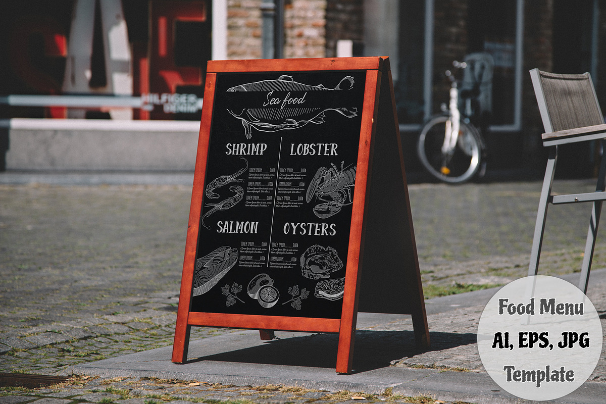 Food Menu Template, a Brochure Template by RichmanStudio (Photo 2 of 12)