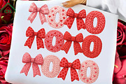 Faux Yarn Xoxo Valentine Png, an Illustration by Craft Nest (Thumbnail 1 of 7)