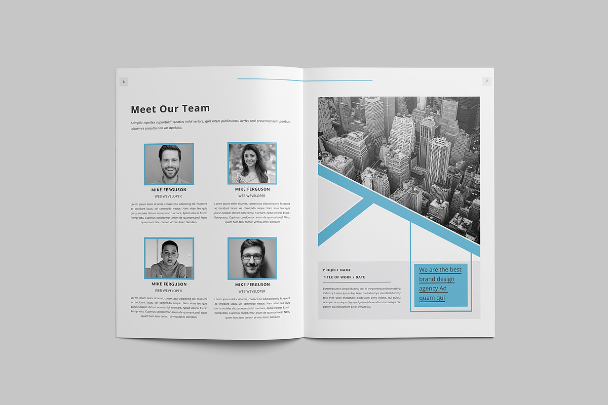 Corporate Brochure Bundle, a Brochure Template by Tanber Hossen (Photo 20 of 71)