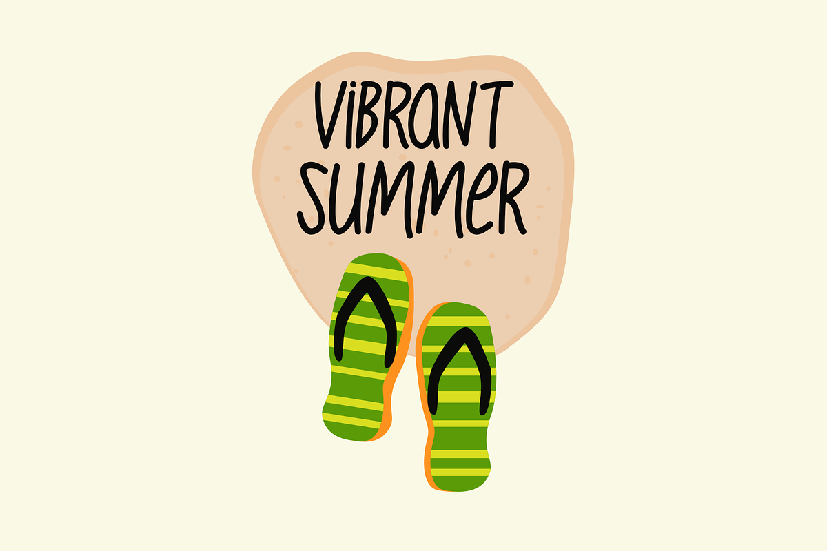 Shining Summer Typeface, a Handwritten Font by Seemly Fonts (Photo 4 of 6)
