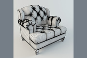 Mr. Smith Chair, a Furniture 3D Model by 3Dpapa (Thumbnail 4 of 4)