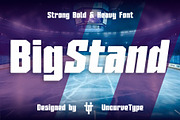 Bigstand, a Slab Serif Font by uncurve (Thumbnail 1 of 9)