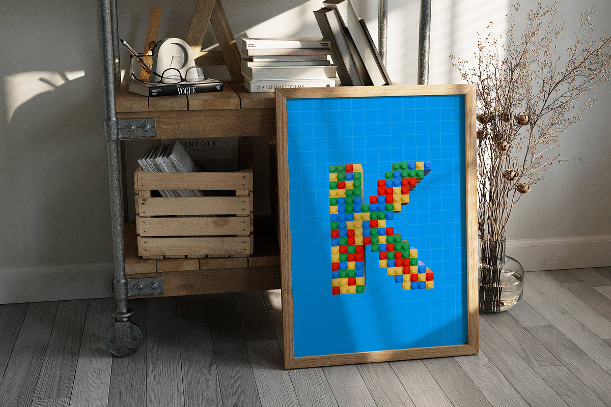 Playful Brick Font, a Sans Serif Font by itefan Studio (Photo 5 of 5)