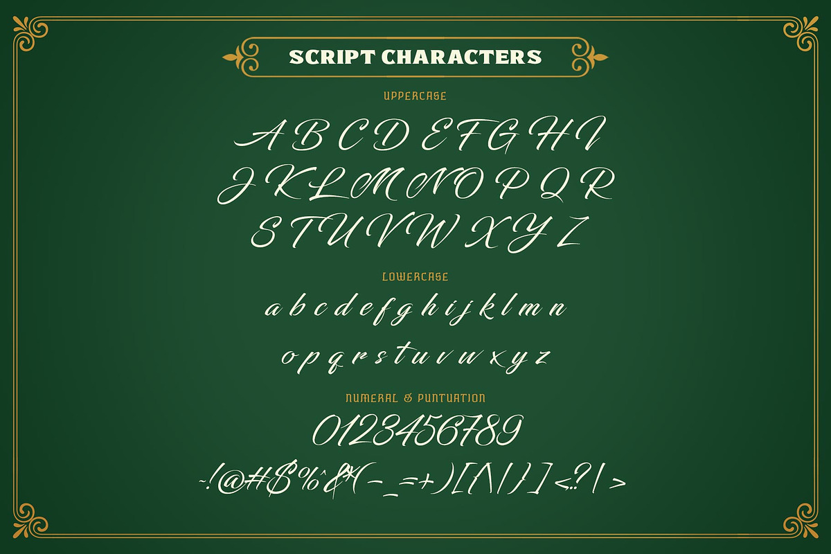 Brown Hunter Victorian Set, a Serif Font by alit design (Photo 13 of 32)