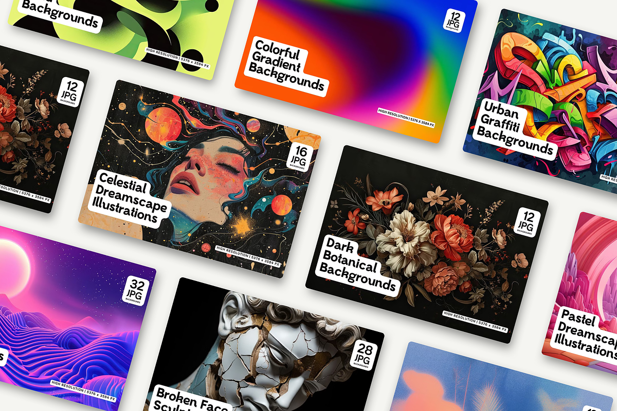 Mega Design Library Bundle, a Decorative Illustration by HipFonts (Photo 2 of 8)