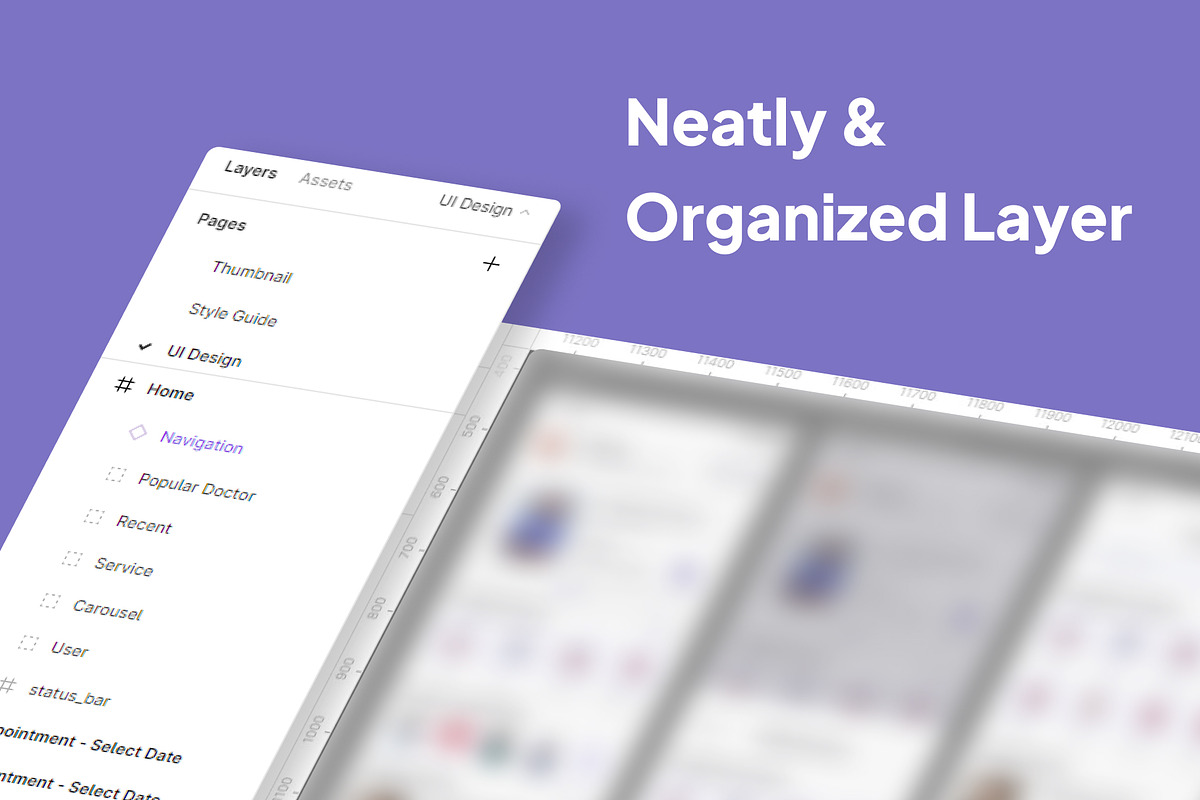 Midcare - Health Apps UI Kits, an App Template by Minialis (Photo 3 of 6)