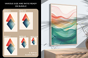 Modern Watercolor Expression Print, a Background Graphic by Vibrand Studio (Thumbnail 3 of 11)