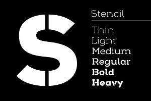 Arkibal Serif Stencil