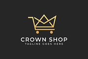 Crown Shop Retail Online Store Logo, a Branding & Logo Template by Signatoro (Thumbnail 2 of 2)