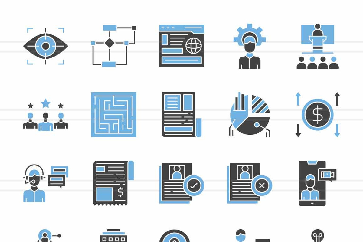 Business Administration Blue & Black, an Icon by IconBunny (Photo 2 of 2)