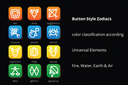 6 zodiac sets 204+ illustrations, an Illustration by VecRas (Thumbnail 9 of 17)
