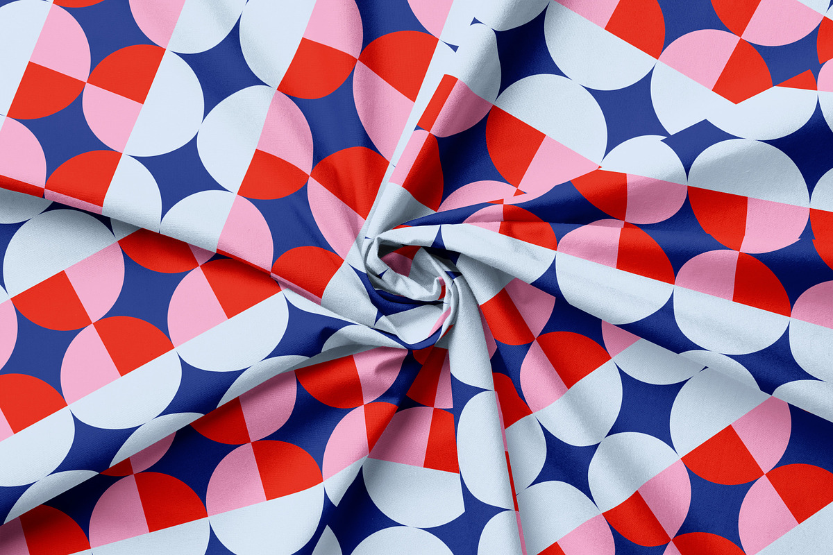 Geometrical pattern with circles, a Pattern Graphic by Art's and patterns (Photo 2 of 4)