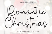 Romantic Christmas | Script Font, a Handwritten Font by Scratchones (Thumbnail 1 of 8)