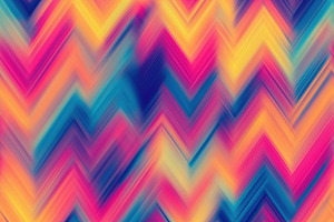 Seamless vibrant abstract pattern featuring zigzag lines in bright colors like, a Pattern Graphic by Textures & Backgrounds