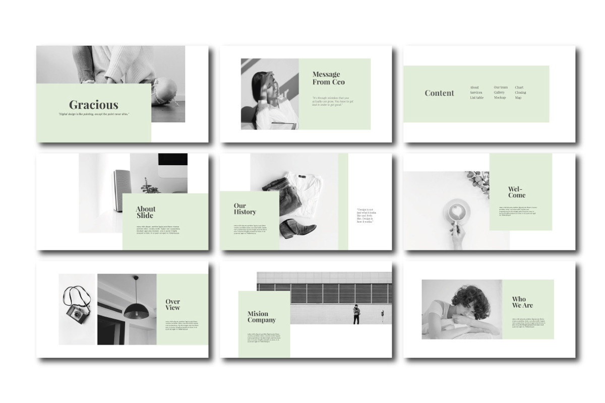 Gracious - Powerpoint Template, a Presentation Template by Abyanstudio