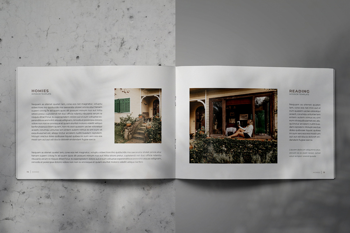 HOMIES Brochure Lookbook Template, a Brochure Template by Indotitas (Photo 8 of 9)