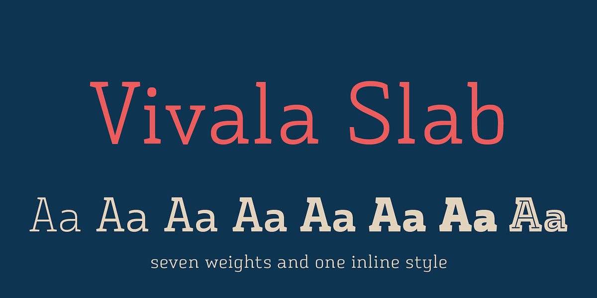 Vivala Slab, a Slab Serif Font by VivalaType (Photo 2 of 9)