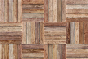 Seamless Basket Parquet Texture