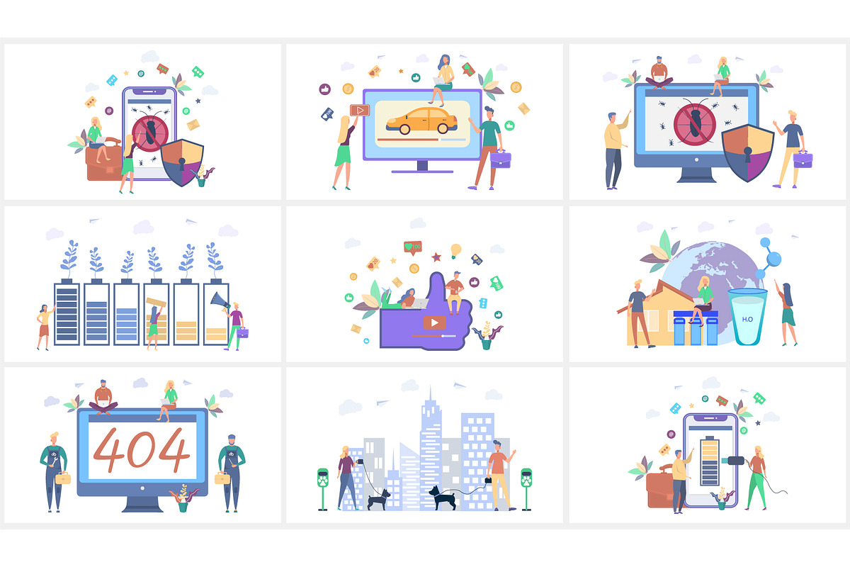 Business Presentation Template, a Presentation Template by Infographics project (Photo 7 of 13)