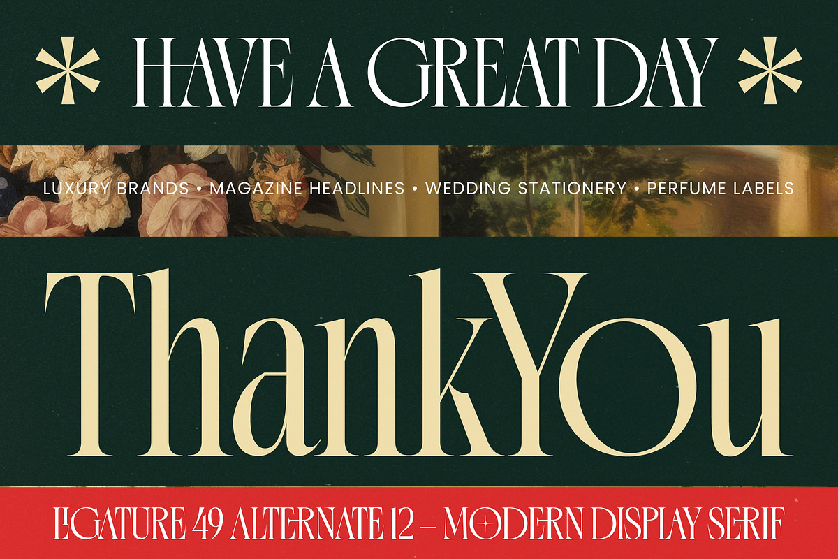 Gradneght Modern Display Serif, a Serif Font by timelesstype.co (Photo 20 of 20)
