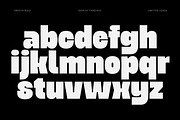 Oresta - Bold Display Font, a Sans Serif Font by limitype (Thumbnail 10 of 12)