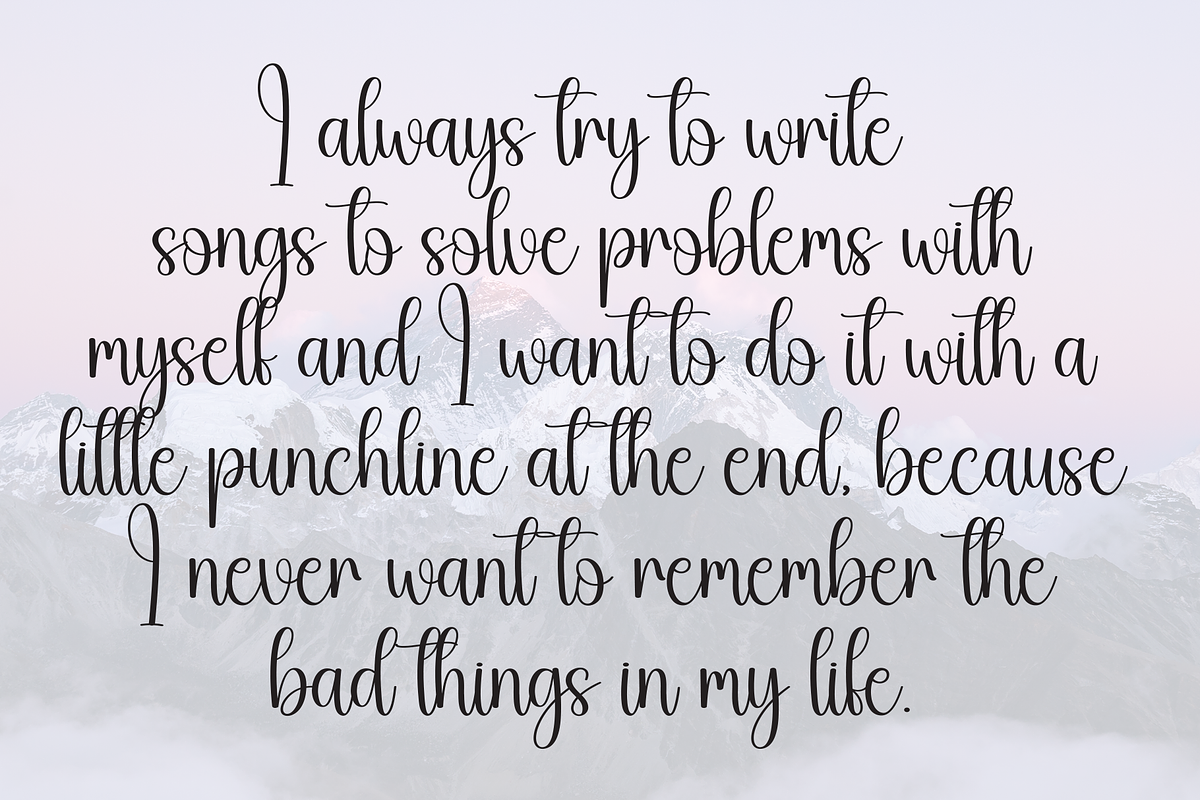 Birthday | Script Font, a Handwritten Font by Scratchones (Photo 6 of 9)