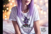 Merry Hexmas - Goth Christmas bundle, a Seasonal Illustration by Huxmay (Thumbnail 4 of 7)