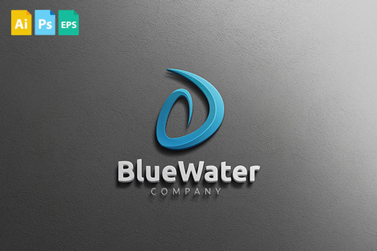 BlueWater, a Branding & Logo Template by Schneider Design Store ...