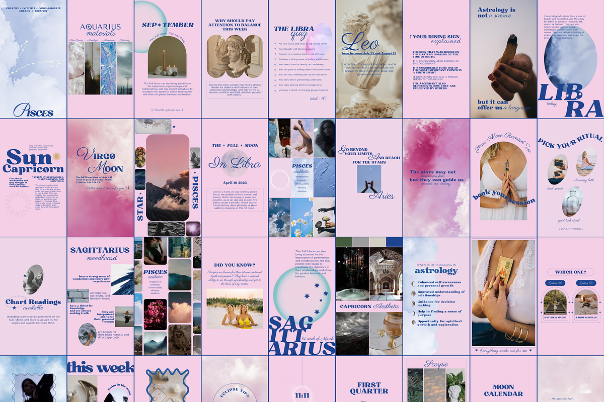 Astrology Instagram Mystic Template, a Social Media Template by Story Native (Photo 3 of 10)
