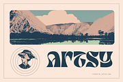 TANAMERA | Psychedelic Font, a Sans Serif Font by Jolicia Type (Thumbnail 8 of 11)