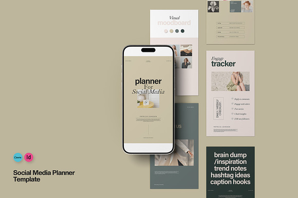 Social Media Planner Template preview 7