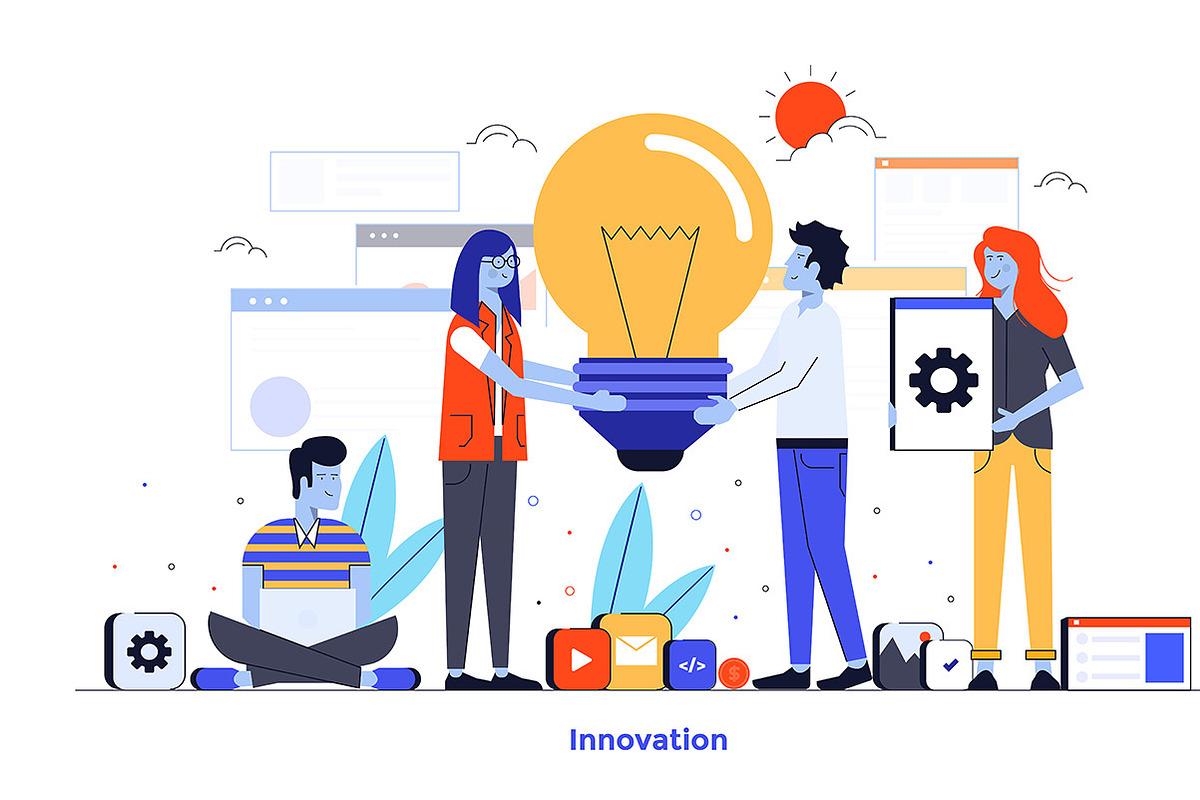 Modern Flat design Business concepts, an Education Illustration by Creative Graphics (Photo 7 of 12)