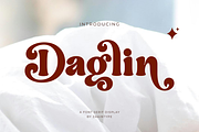 Daglin, a Serif Font by zaaintype (Thumbnail 1 of 10)