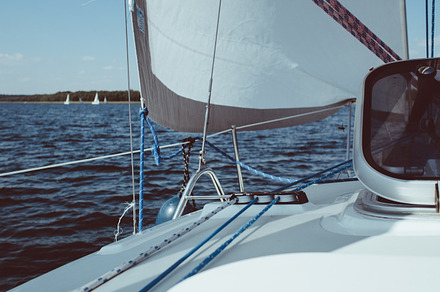Sailing stock photo containing sailing and sail, a Sports & Recreation Photo by Pawel Kadysz
