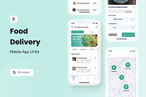 Nedho - Food Delivery App UI Kit