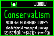 Radio Active font, a Sans Serif Font by weknow (Thumbnail 4 of 5)