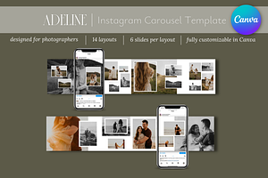 Adeline | IG Carousel Template