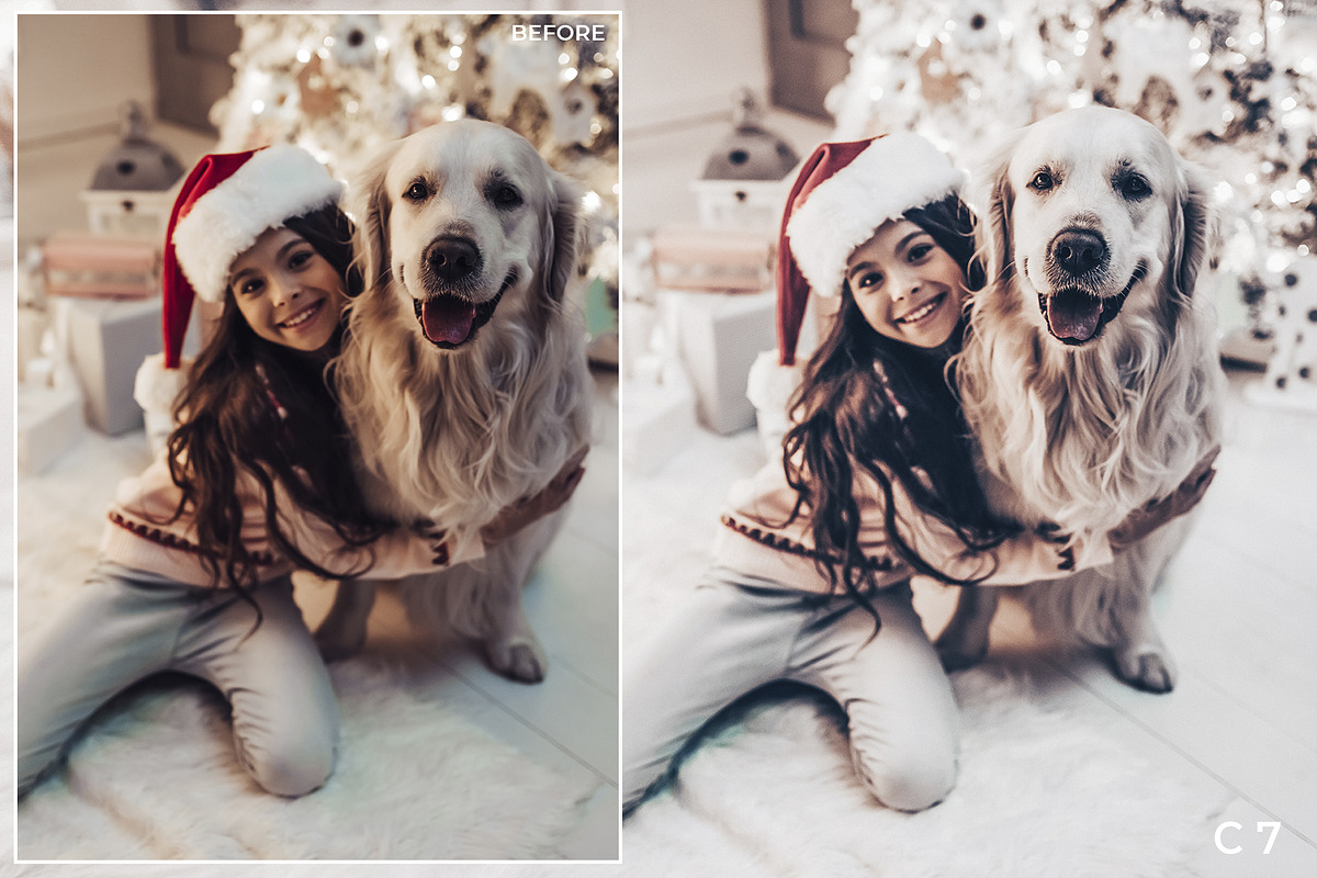 20 Christmas Time Lightroom Presets, an Action Add-On by Olg Store (Photo 11 of 11)