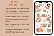 Orange Instagram Puzzle Template, a Social Media Template by LushBury (Thumbnail 5 of 5)