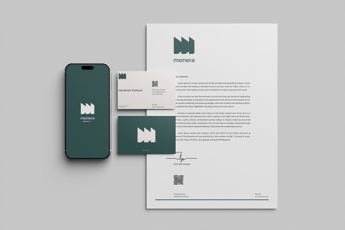 Realistic Stationery Mockup PSD, a Books & Magazine Mockup by MA-KING_ART (Photo 4 of 5)