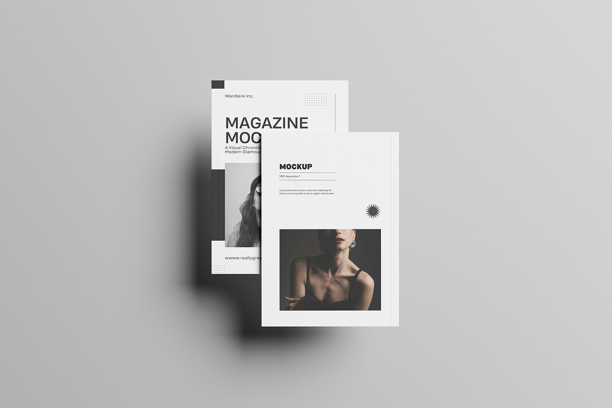 Magazine Mockup, a Books & Magazine Mockup by Ataku Design (Photo 3 of 5)