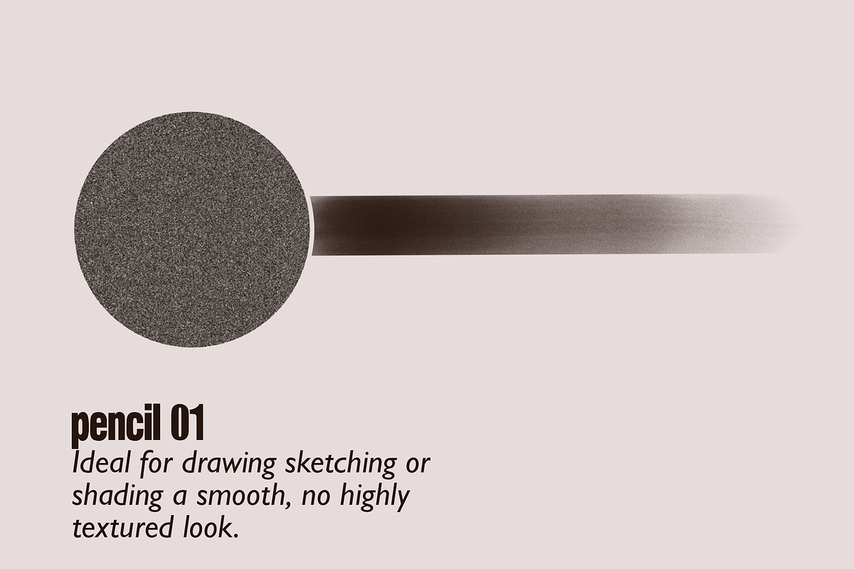 Lápis - Pencil Brushes for Procreate, a Brush Add-On by Unknown Art Guy Brushes (Photo 3 of 11)