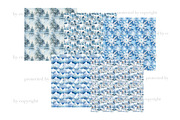 Cold Winter Digital Papers, a Pattern Graphic by GlamArtZhanna (Thumbnail 2 of 3)