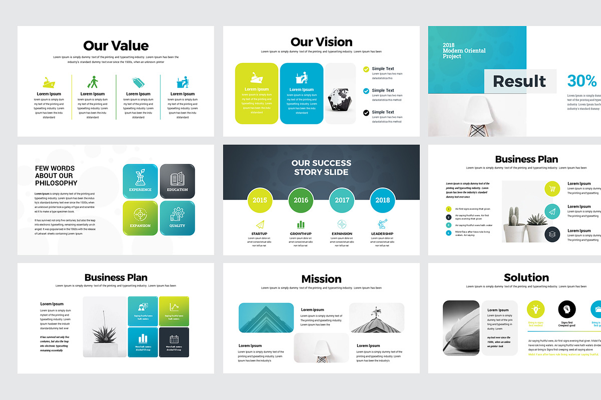 Business Infographic PowerPoint, a Presentation Template by RsmBoutique2021 (Photo 3 of 6)