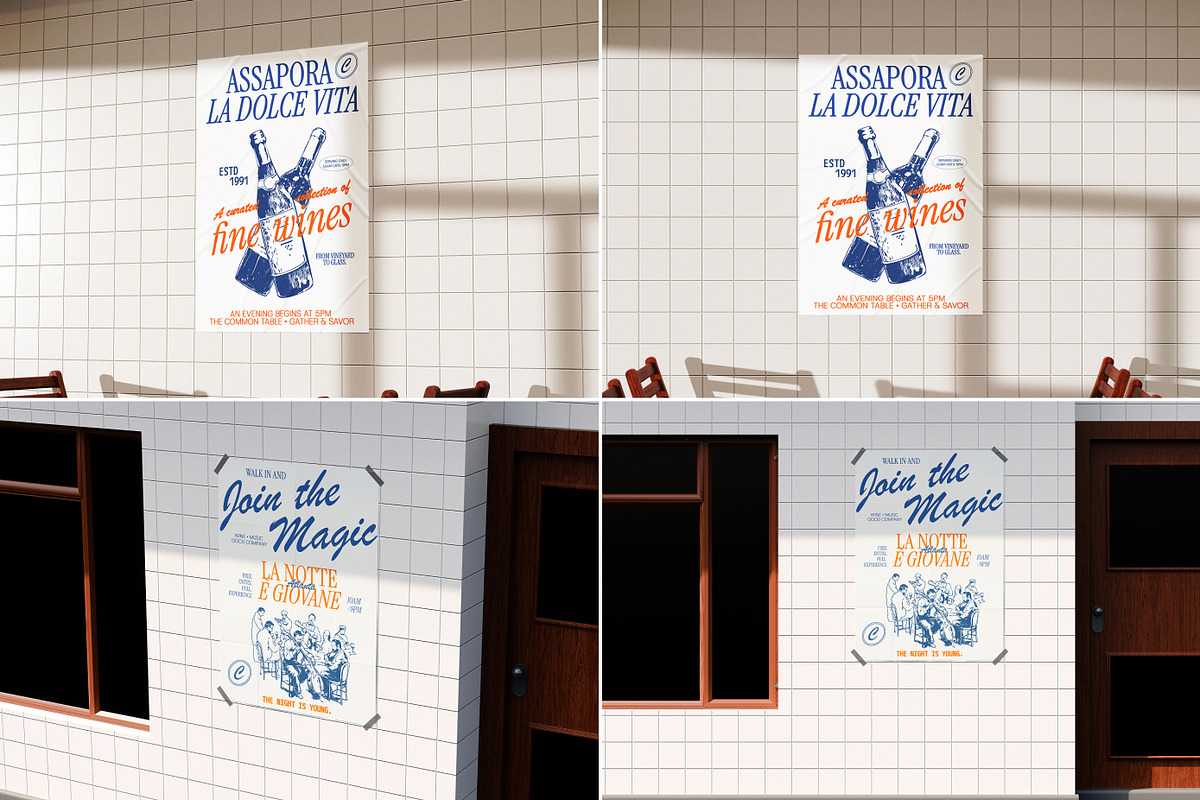 40+ Minimalist Coffee Shop Mockups, an Advertising Mockup by Vitora Mockup (Photo 4 of 12)