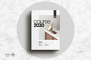 Course Book Template, a Brochure Template by Creatiya Type (Thumbnail 1 of 8)